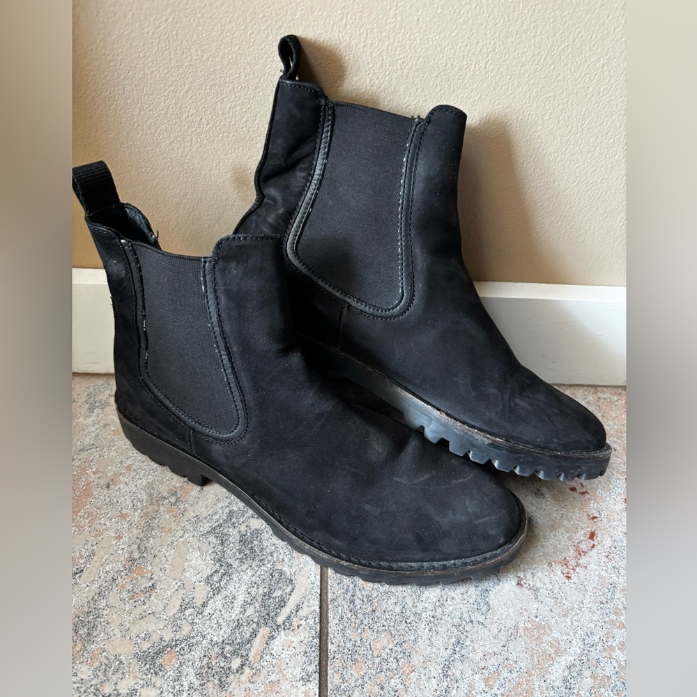 Thursday Legend Black Ankle Boots Matte Leather
